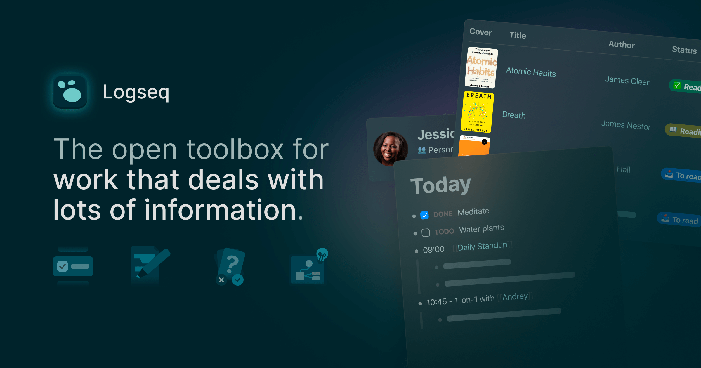 Logseq — A privacy-first, open-source knowledge platform