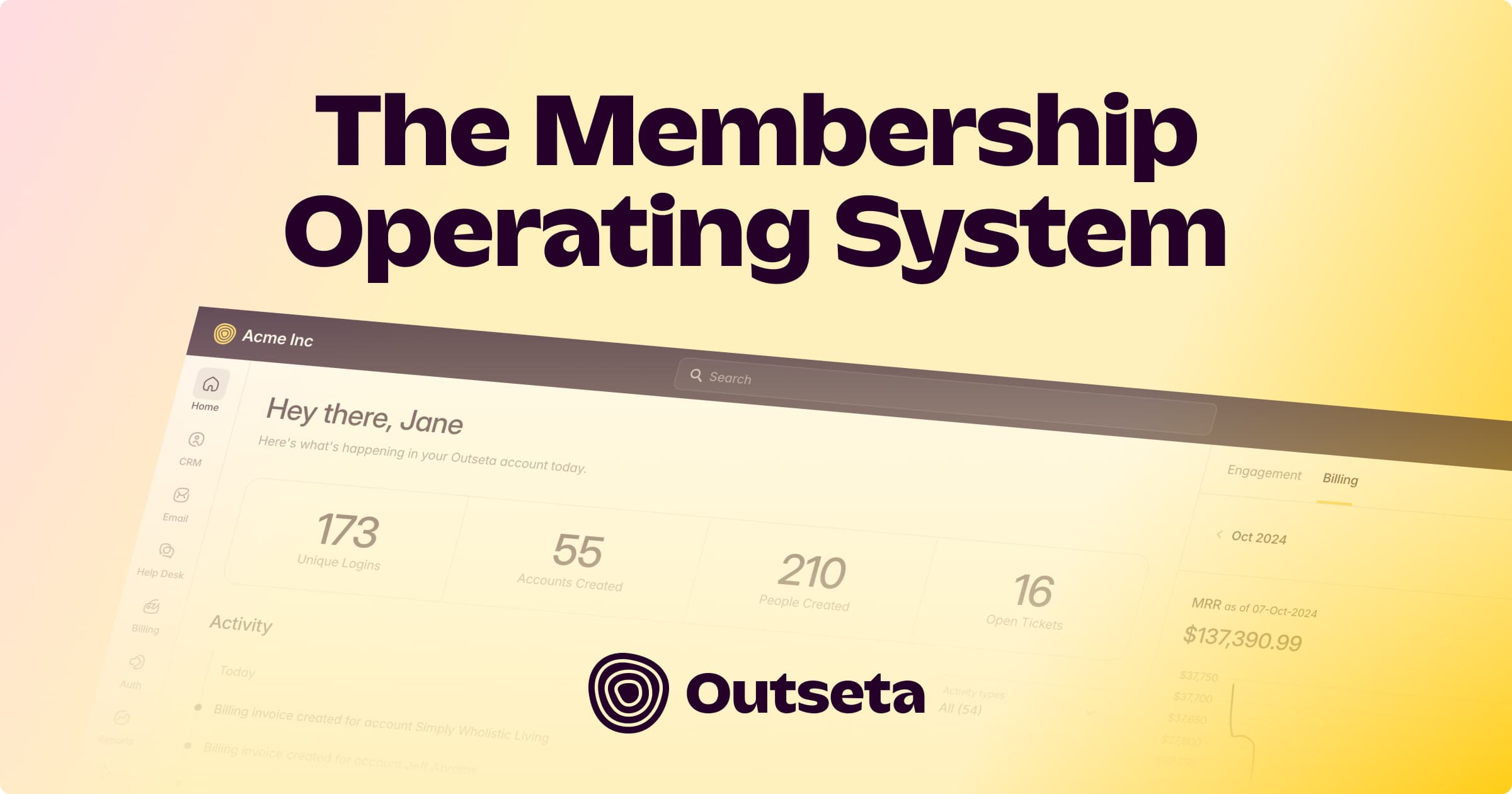 Outseta — All-in-one platform for early-stage SaaS startups