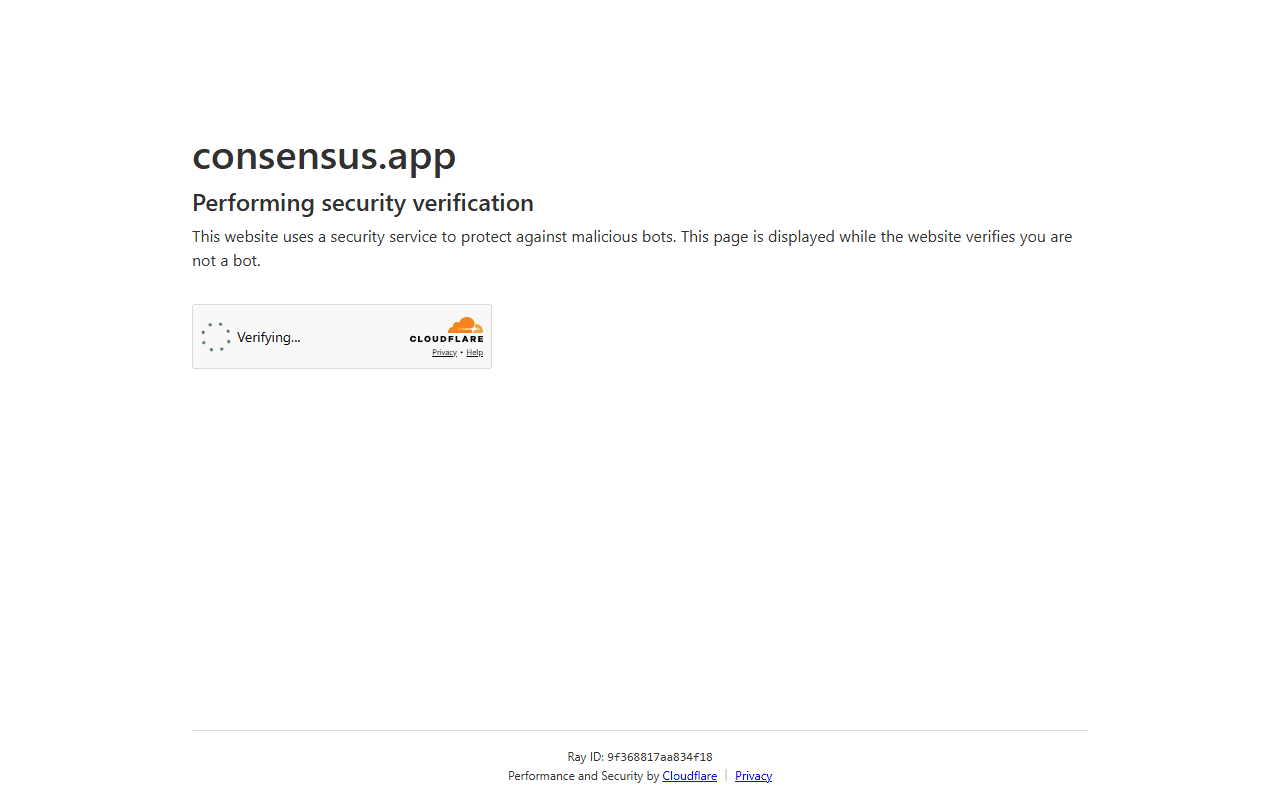Consensus — AI search engine for research papers